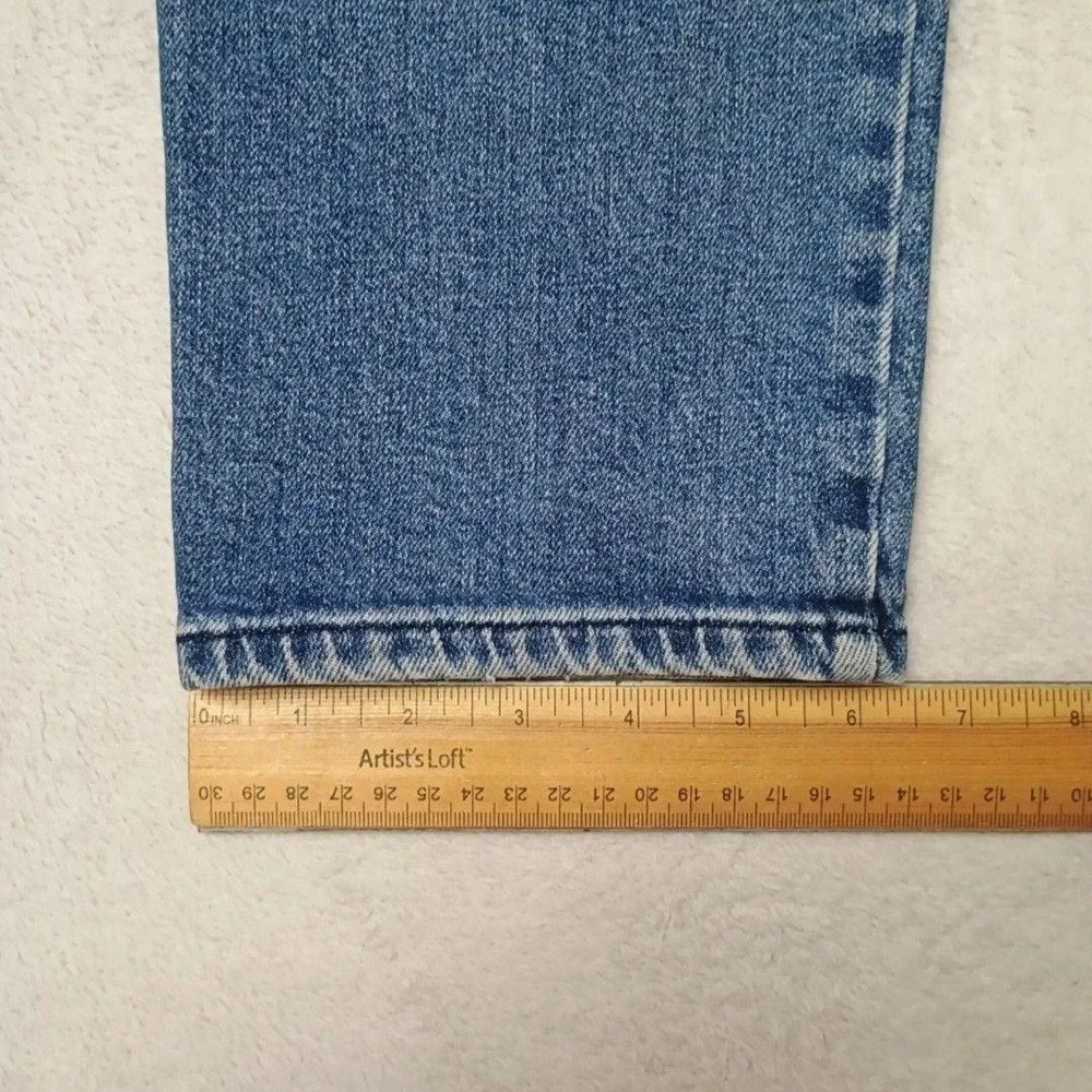 Mott & Bow Jeans Mens 31x30 Blue Slim Warren Light Distressed Stretch 5 Pocket